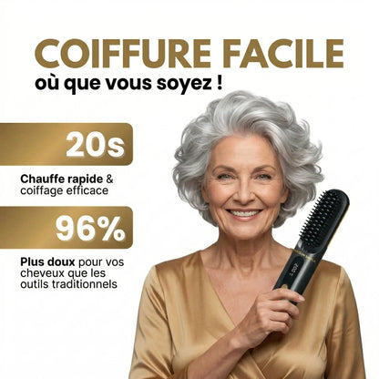 Pure Brush MAX — Brosse sans fil Maison Simple + Pochette de voyage offerte