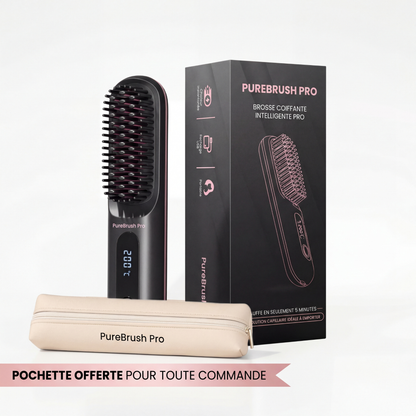 La PREMIÈRE brosse coiffante intelligente pour cheveux courts
