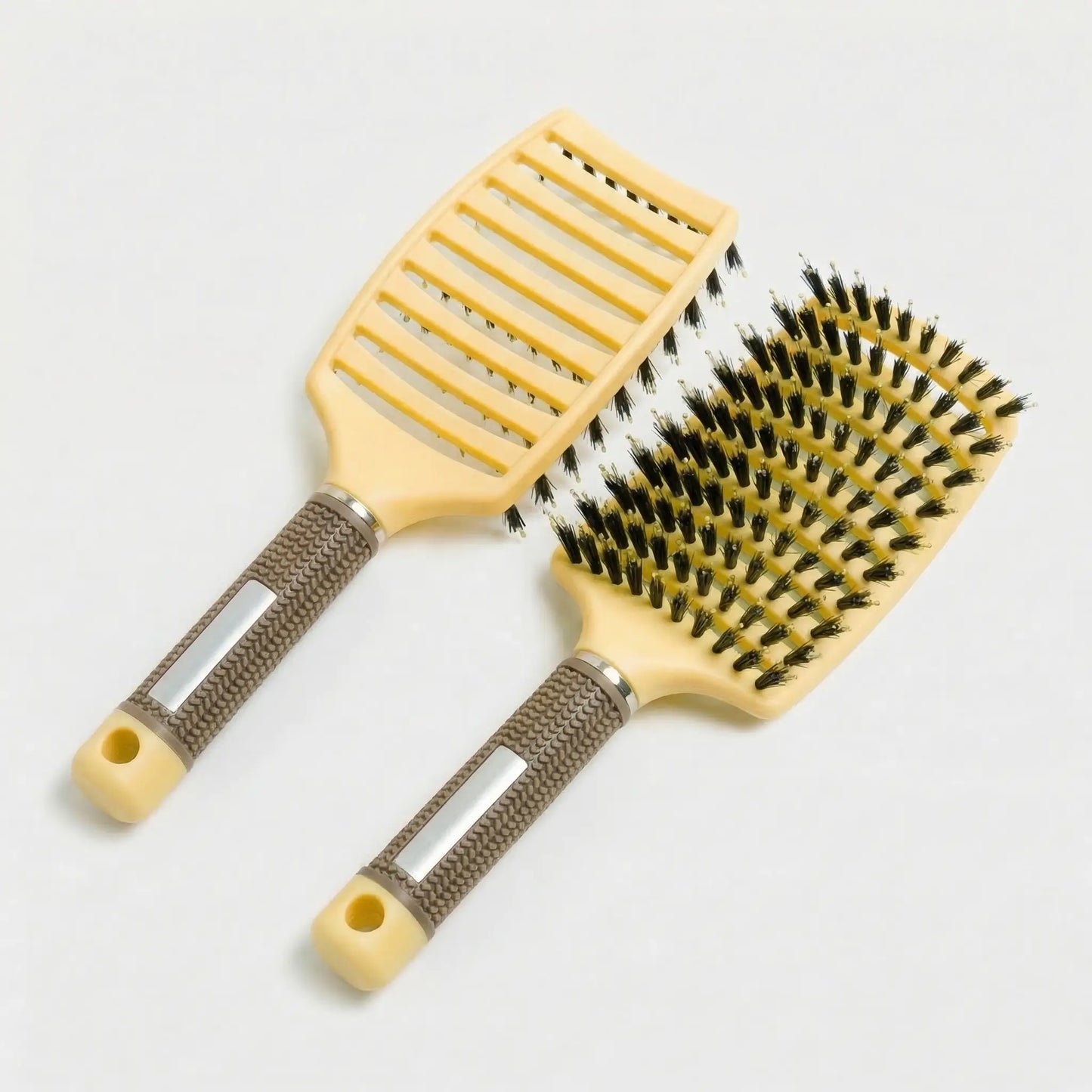 Brosse large pour cheveux matures