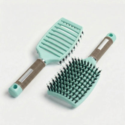 Brosse large pour cheveux matures
