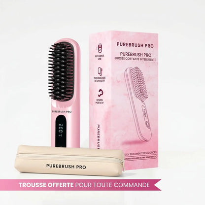 La PREMIÈRE brosse coiffante intelligente pour cheveux courts