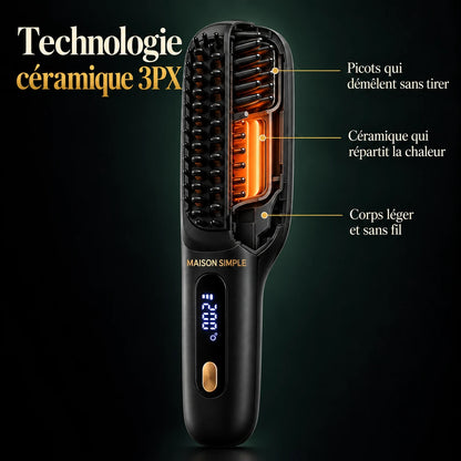 Technologie céramique 3PX de la brosse Maison Simple