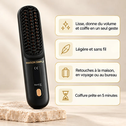 Avantages de la brosse coiffante Maison Simple