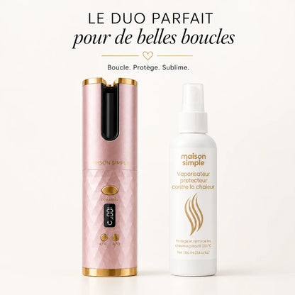 PureCurl PRO | Boucleur cheveux automatique sans fil