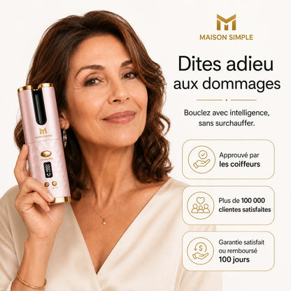 PureCurl PRO | Boucleur cheveux automatique sans fil