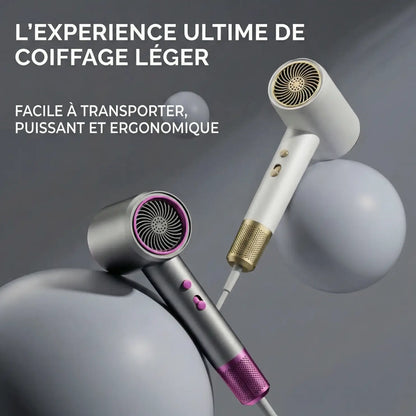 Sèche-cheveux haute vitesse ionique | Séchage rapide, Anti-frisottis & Brillance